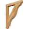 Ekena Millwork Funston Craftsman Rough Sawn Bracket, Western Red Cedar, 4"W x 34"D x 40"H BKT04X34X40FST04RWR - alternate 1